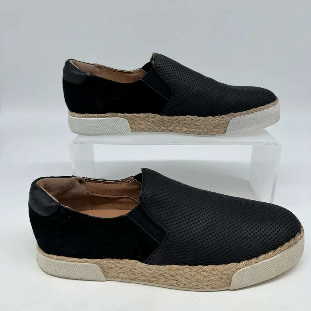 Sam Edelman Women’s Black Slip-On Sneakers – Size 9M - Picture 5 of 8